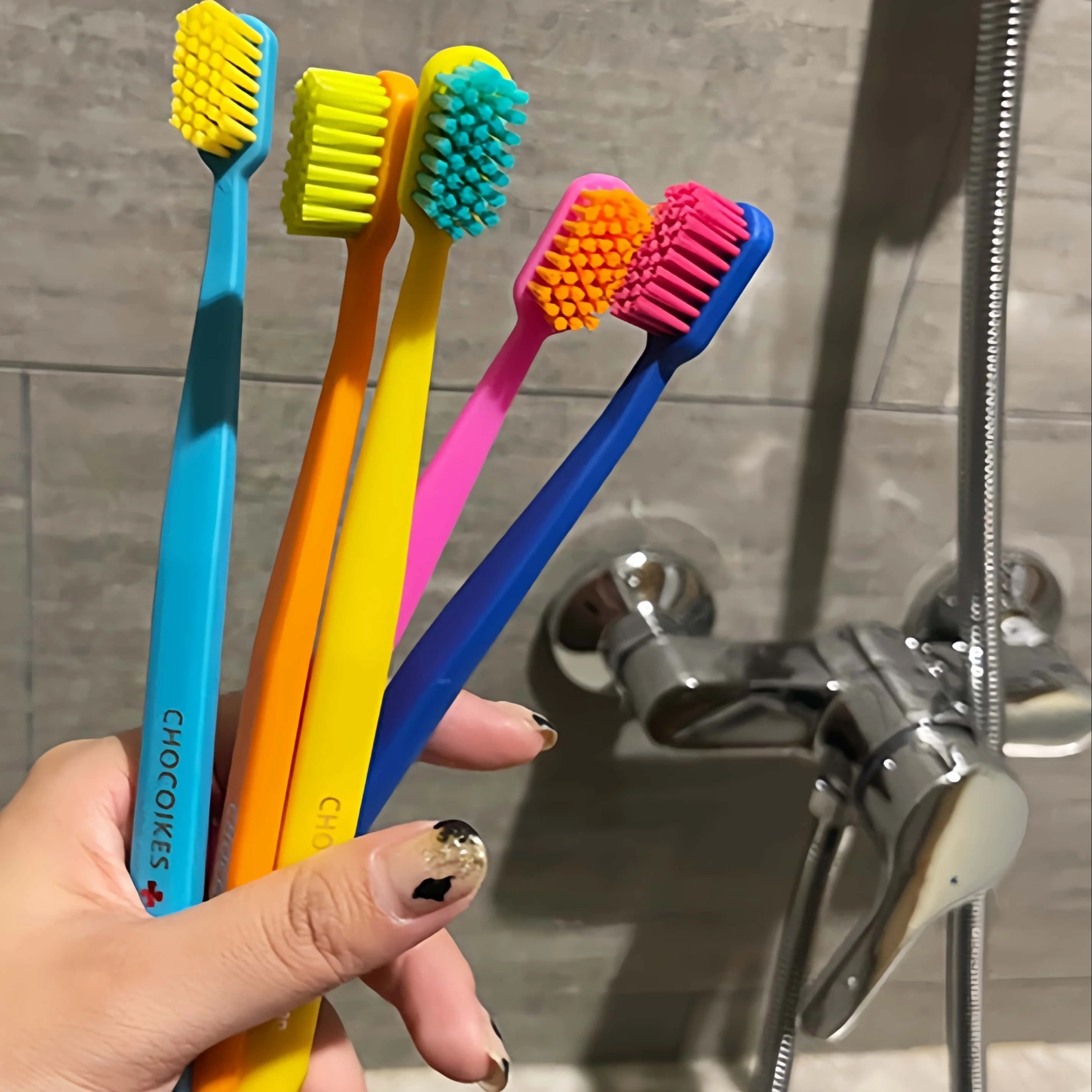 Bamboo Toothbrush - 5 pacotes de conjunto de escova