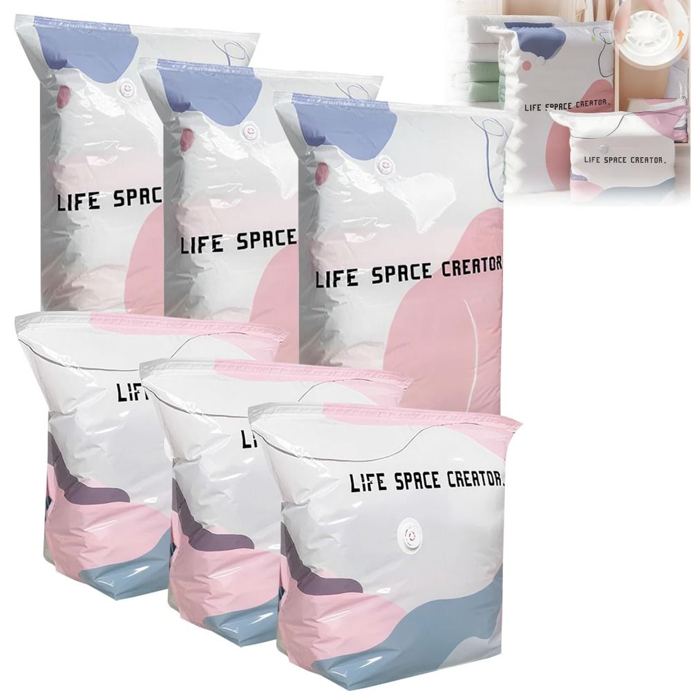 Reusable Bag - Sacos de Armazenamento a Vácuo Press