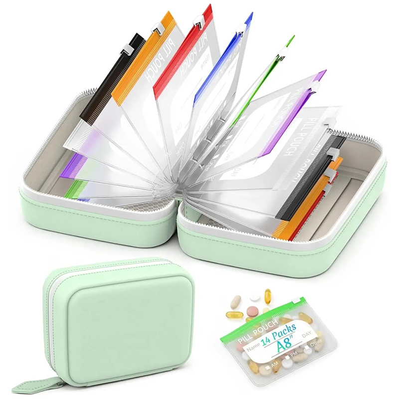 Reusable Bag - Organizador de comprimidos semanal com 7/14