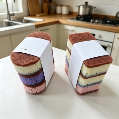 Eco Sponge - Esponja de Cozinha Dupla Face Reforçada