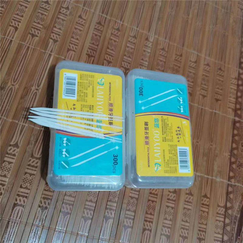 300 pçs/saco vara de dente de  - Bamboo Toothbrush avaliação e preço