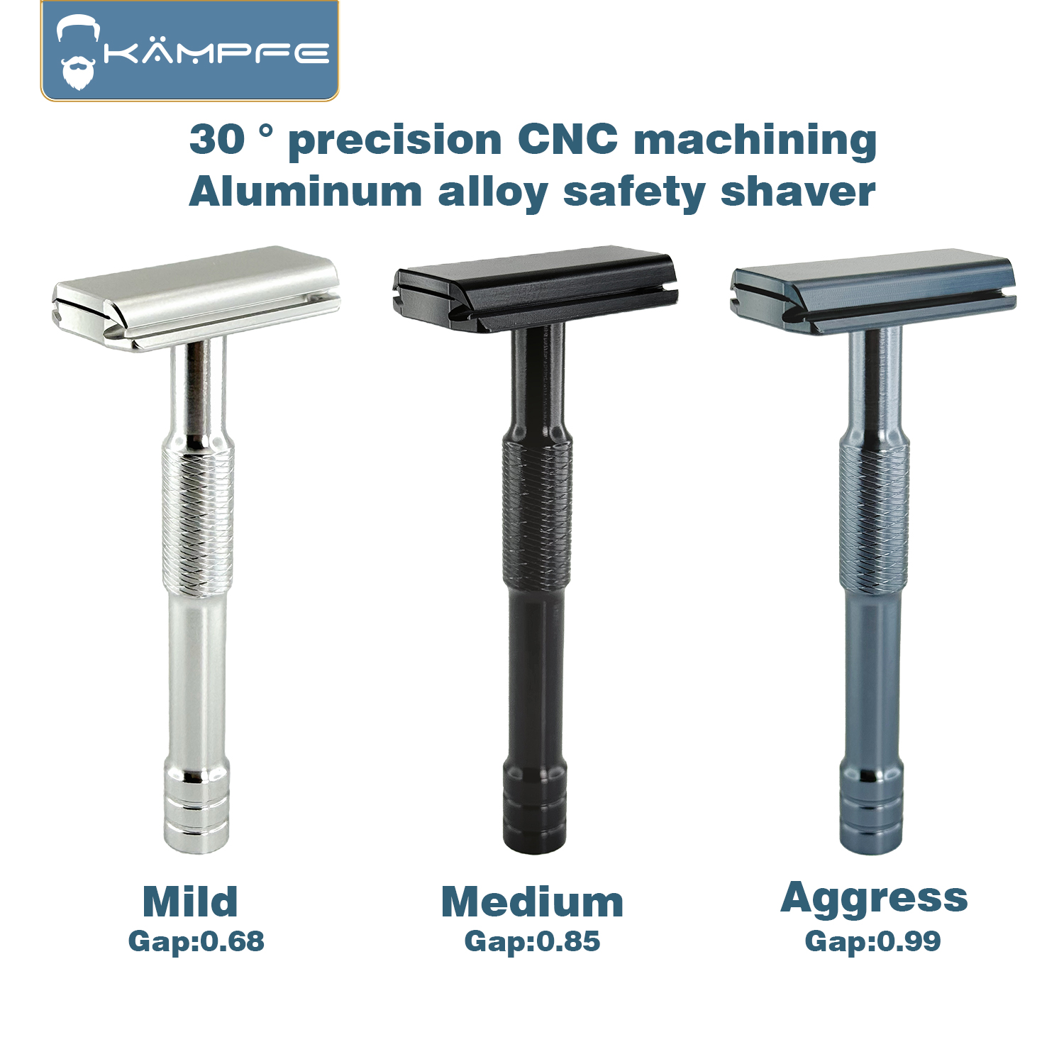 KAMPFE Navalha de Segurança Ma - Safety Razor Handle avaliação e preço