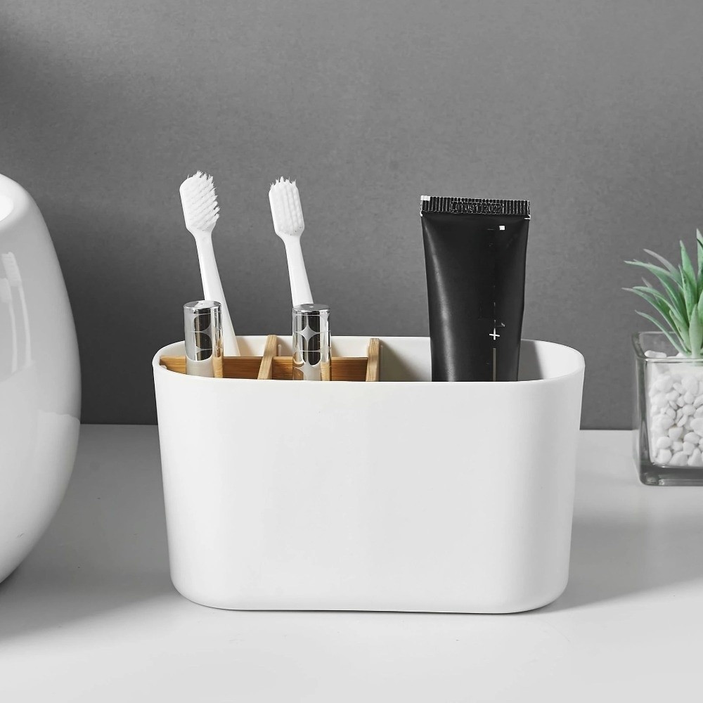 Suporte Multiuso para Escovas  - Bamboo Toothbrush avaliação e preço