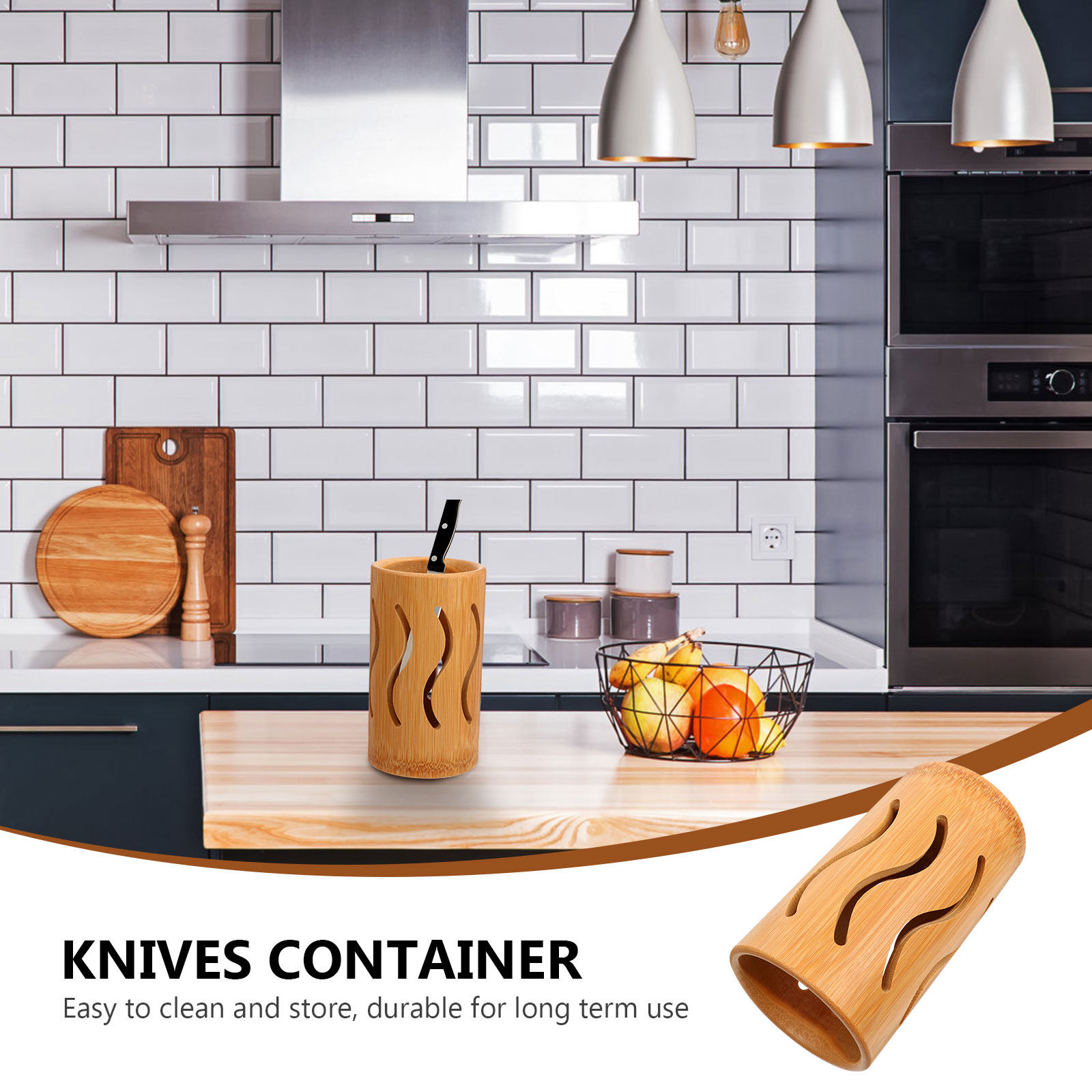 Suporte para talheres de bambu - Bamboo Cutlery avaliação e preço